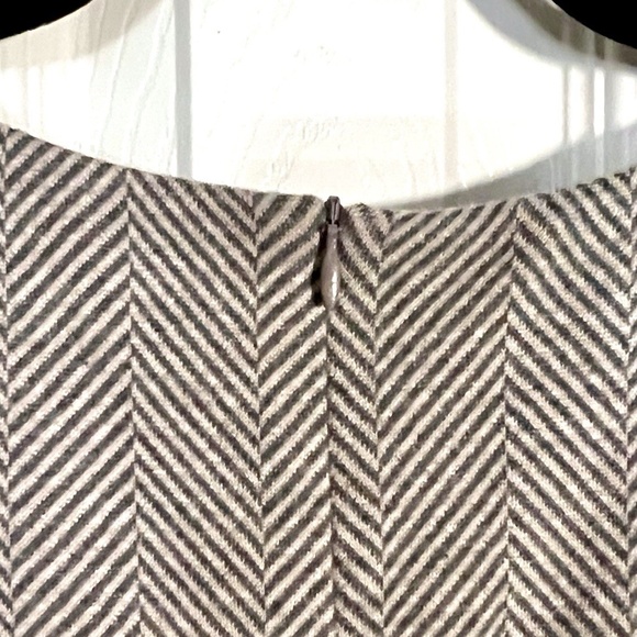 PESERICO Dress Made In Italy Size EU 46/US 10-12 New With Tags Long Sleeve Beige - Picture 7 of 8